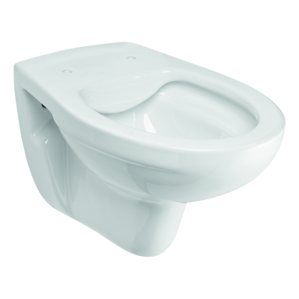 Wand-WC 'Basic' spülrandlos weiß 36 x 40 x 53 cm