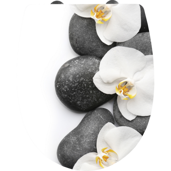 Cornat Thermoplast WC Sitz 'Orchidee' mit Absenkauomatik