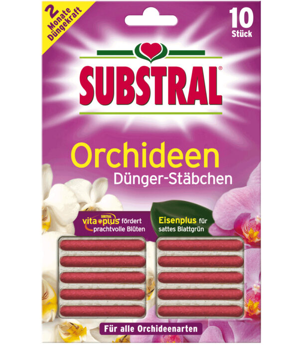 SUBSTRAL® Orchideen-Düngestäbchen Vita Plus